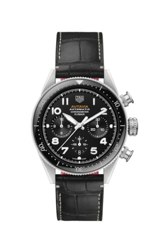 TAG Heuer Autavia Heuer 02 Chronometer Flyback Stainless Steel / Black