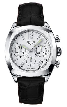 TAG Heuer Monza Chronograph Stainless Steel / Silver