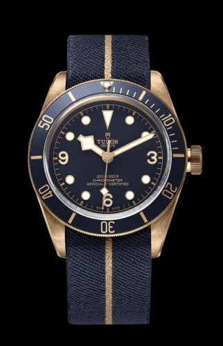 Tudor Heritage Black Bay Bronze / Bucherer Blue / Fabric