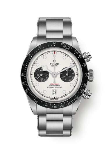 Tudor Heritage Black Bay Chronograph Panda / Bracelet