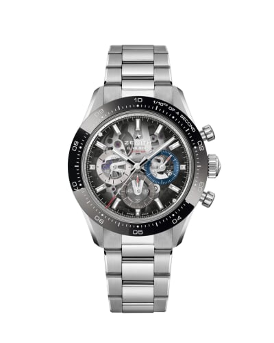 Zenith Chronomaster Sport Skeleton Stainless Steel / Black