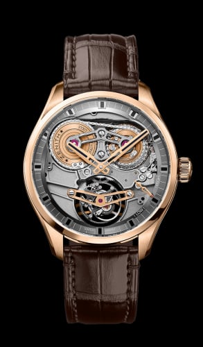 Zenith El Primero Chronomaster Tourbillon 45 Rose Gold / Skeleton / Alligator