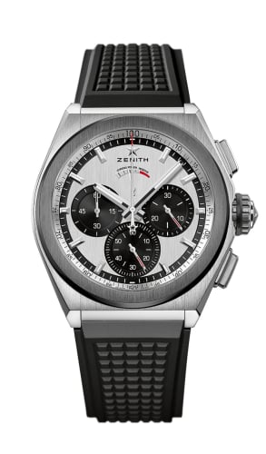 Zenith Defy El Primero 21 Titanium / Ceramic / Silver Panda / Rubber