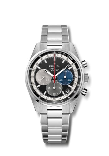Zenith Chronomaster Original Stainless Steel / Black / Bracelet