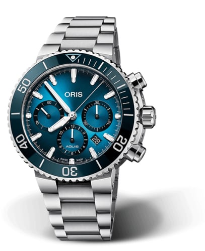 Oris Aquis Chronograph 45.5 Blue Whale Limited Edition