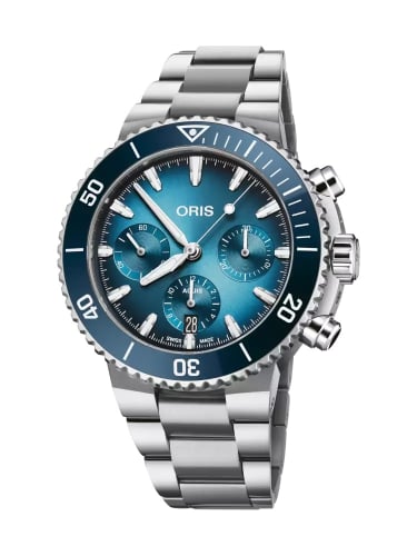 Oris Aquis Chronograph 43.5 Smiley Face