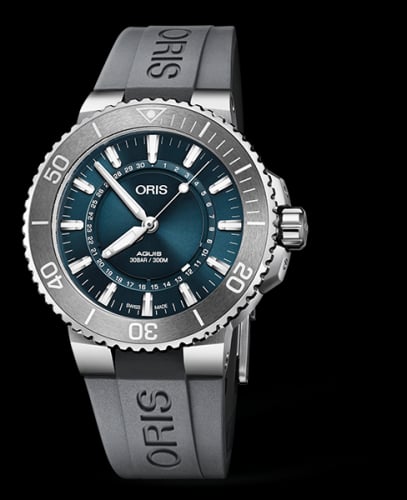 Oris Aquis Date 43.5 Source of Life Limited Edition / Rubber