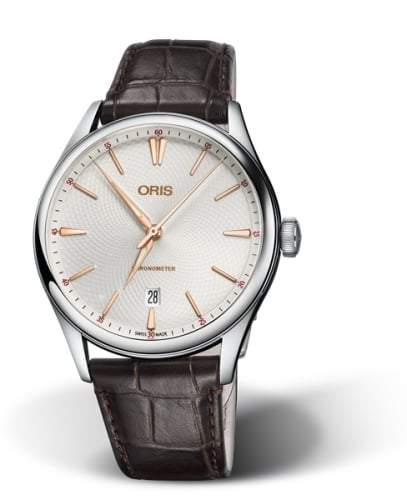 Oris Artelier Chronometer Date 40 Stainless Steel / Silver