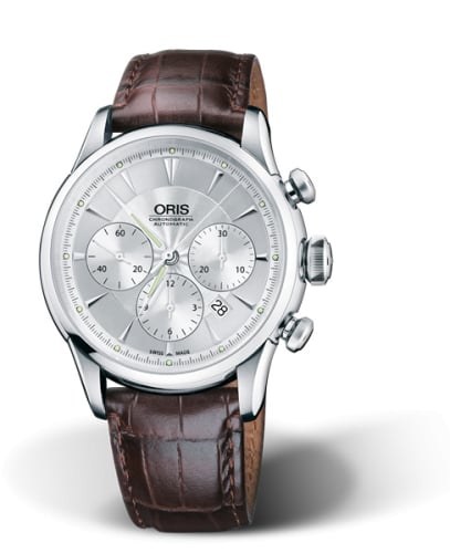 Oris Artelier Chronograph 43.5 Stainless Steel / Silver