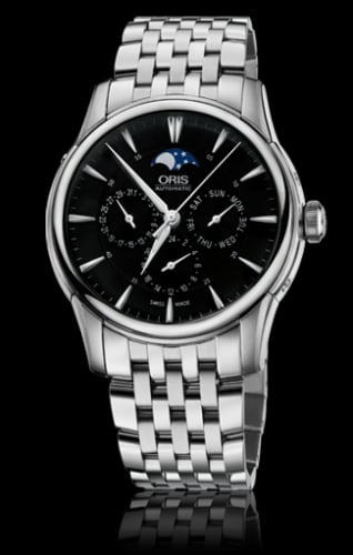 Oris Artelier Complication 40.5 Stainless Steel / Black / Bracelet