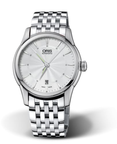 Oris Artelier Date 40 Stainless Steel / Silver / Bracelet