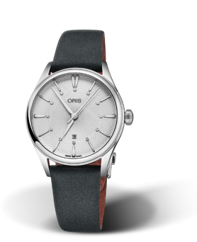Oris Artelier Date Diamonds 33 Stainless Steel / Silver