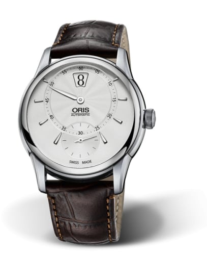 Oris Artelier Jumping Hour Stainless Steel / Silver