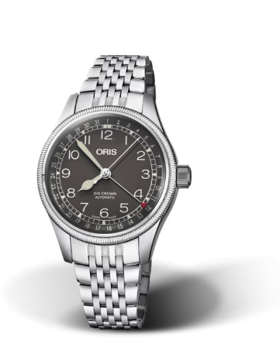 Oris Big Crown Pointer Date 36 Stainless Steel / Black / Bracelet