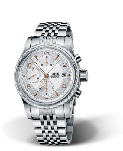 Oris Big Crown Chronograph Stainless Steel / Silver / Bracelet