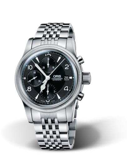 Oris Big Crown Chronograph Stainless Steel / Black / Bracelet