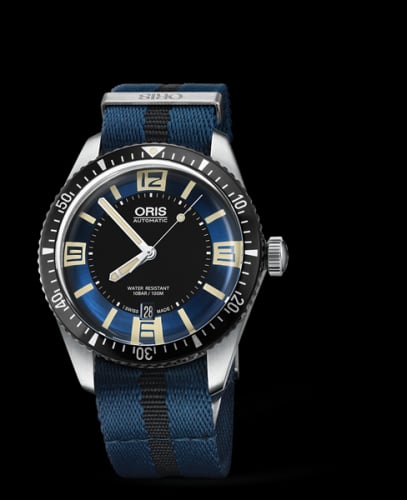 Oris Divers Sixty-Five 40 Stainless Steel / Blue / NATO