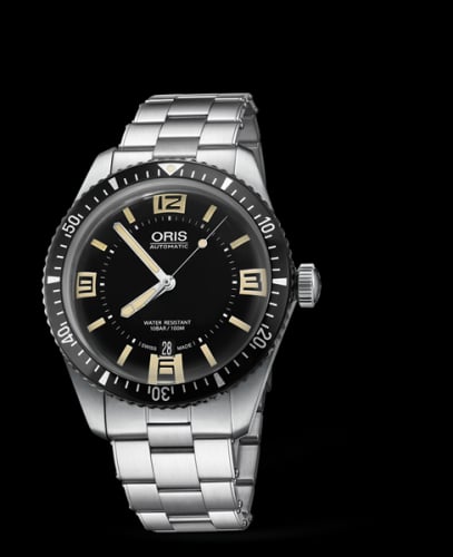 Oris Divers Sixty-Five 40 Stainless Steel / Black / Bracelet