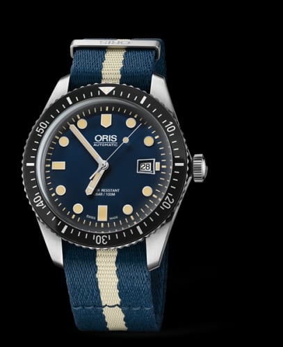 Oris Divers Sixty-Five 42 Stainless Steel / Blue / NATO