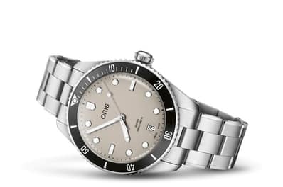 Oris Divers Sixty-Five 39 Stainless Steel / Brown / Bracelet