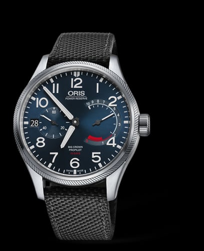 Oris Big Crown ProPilot Calibre 111 Stainless Steel / Blue / Textile