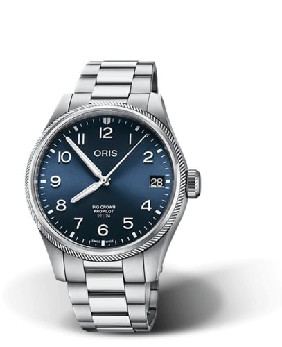 Oris Big Crown ProPilot Big Date Stainless Steel / Blue