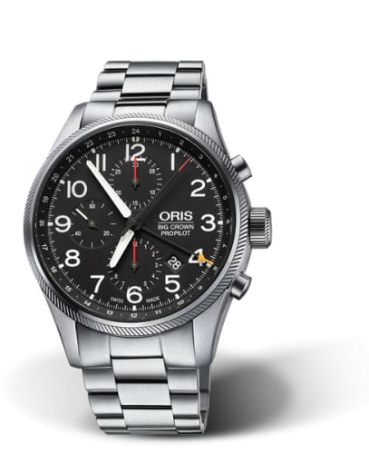 Oris Big Crown ProPilot Chronograph GMT Stainless Steel / Black
