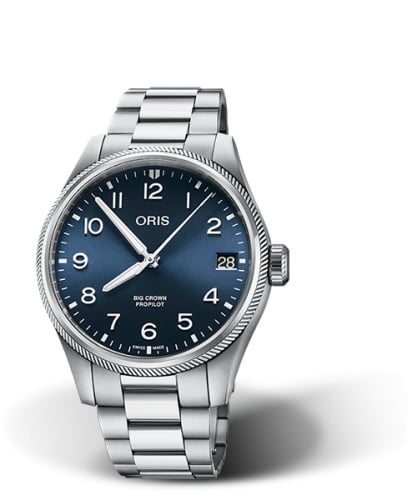 Oris Big Crown ProPilot Big Date Stainless Steel / Blue / Bracelet