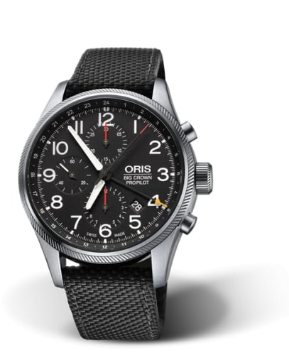Oris Big Crown ProPilot Chronograph GMT Stainless Steel / Black