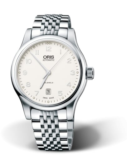 Oris Classic Date 42 Stainless Steel / Silver / Bracelet