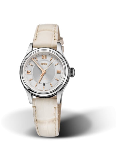 Oris Classic Date Lady 28.5 Stainless Steel / Silver