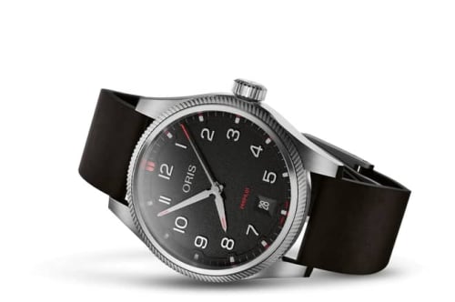 Oris Big Crown ProPilot Date Stainless Steel / Black / Strap