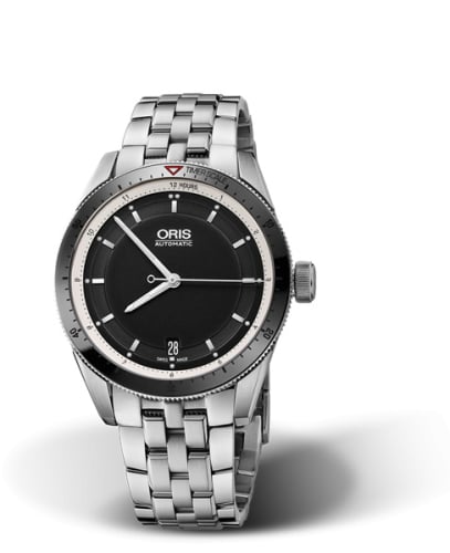 Oris Artix GT Date Stainless Steel - Ceramic / Black / Bracelet