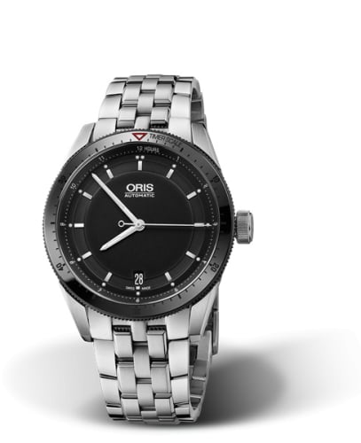Oris Artix GT Date Stainless Steel - Ceramic / Black / Bracelet