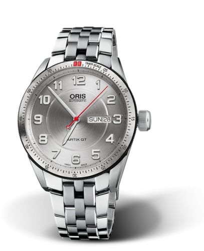 Oris Artix GT Day Date Stainless Steel / Silver / Bracelet