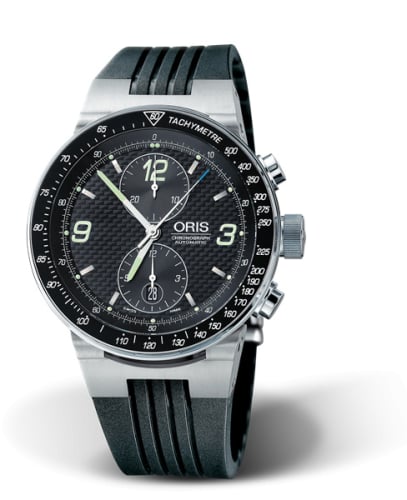Oris WilliamsF1 Team Chronograph 45 Stainless Steel / Black / Rubber