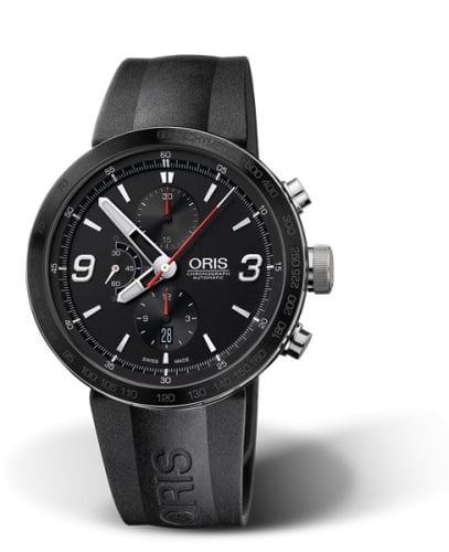 Oris TT1 Chronograph Stainless Steel - Ceramic / Black / Rubber