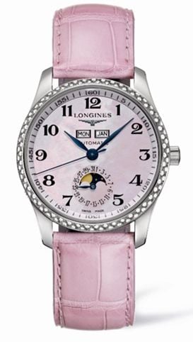 Longines Master Collection Calendar 36 Stainless Steel / Diamond / MOP