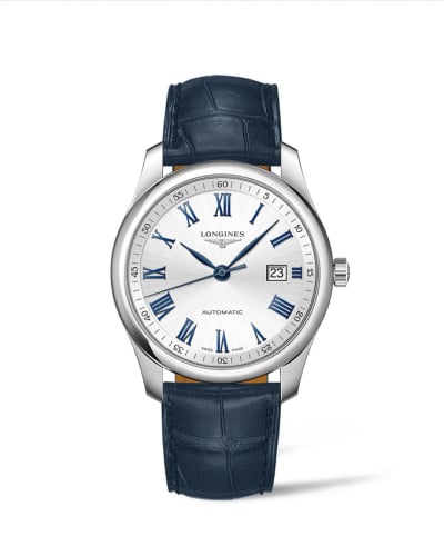 Longines Master Collection 40 Date Stainless Steel / Silver - Roman