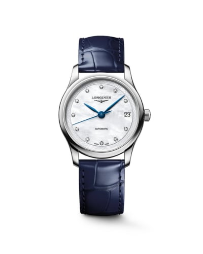 Longines Master Collection 34 Stainless Steel / MOP - Diamond