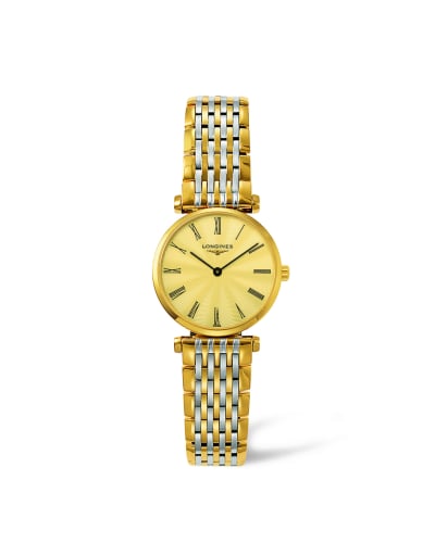 Longines La Grande Classique Quartz 24 Two Tone Yellow Roman