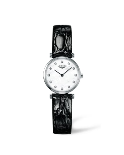 Longines La Grande Classique Quartz 24 Leather MOP