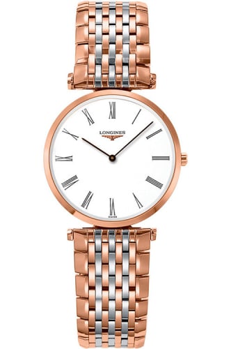 Longines La Grande Classique 29 Quartz Stainless Steel / PVD Red / White / Bracelet