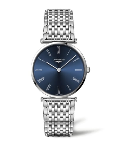 Longines La Grande Classique 38 Stainless Steel / Blue - Roman / Bracelet