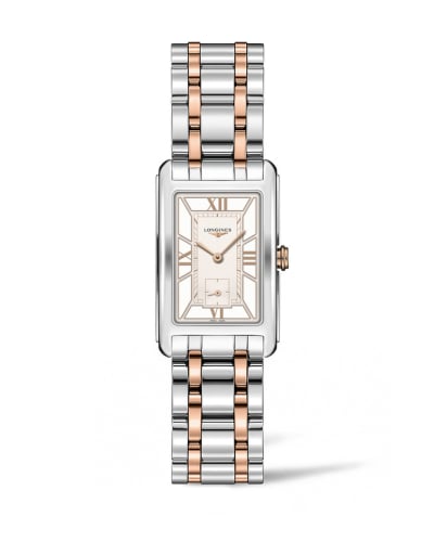 Longines DolceVita 23 Quartz Stainless Steel - Pink Gold / Two-Tone Roman / Bracelet