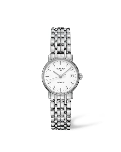Longines Presence 25.5 Automatic Stainless Steel / White / Bracelet