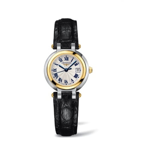 Longines PrimaLuna Quartz 26.5 Stainless Steel / Yellow Gold / Silver - Roman
