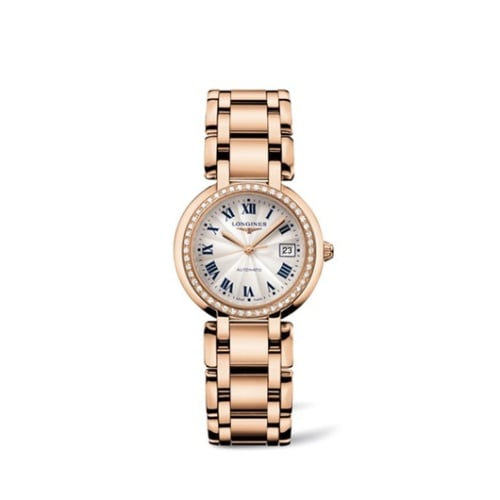 Longines PrimaLuna Automatic 30 Pink Gold Diamond