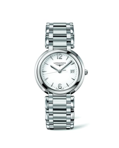 Longines PrimaLuna Quartz 34 Stainless Steel / White / Bracelet
