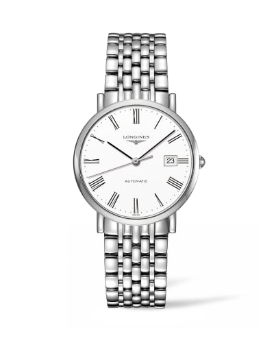 Longines Elegant Collection Automatic 37 Stainless Steel / White / Bracelet